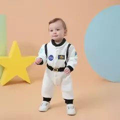Crianças bonito astronauta cosplay traje espaço terno macacão para bebê meninos menina da criança infantil halloween festa de aniversário roupas - Wolf Magazine