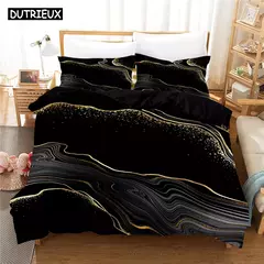 Imagem do 3D Stone Bedding Sets, Duvet Cover Set com fronha, Twin, Full, Queen, King Roupa de cama, Roupa de cama