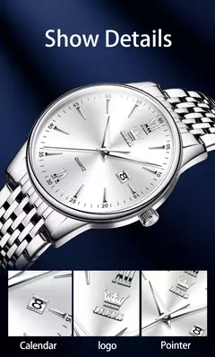 OLEVS-Relógios de luxo high-end para homens, relógios originais de aço inoxidável, marca top, relógio de quartzo, relógio manual, moda - loja online