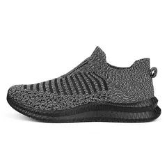 Respirável sapatos casuais masculinos leves ao ar livre sapatos de caminhada anti-deslizamento tênis masculinos deslizamento em apartamentos sapatos vulcanizados 2023 - Wolf Magazine
