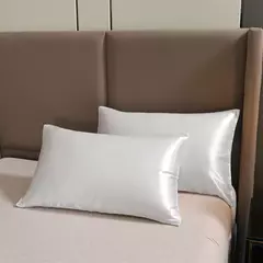 Luxo Satin Duvet Cover Set, conjuntos de cama, seda rica, sedosa, macio, sólido, sem rugas, Sexy Honeymoon, Queen Black Series, 3pcs - Wolf Magazine