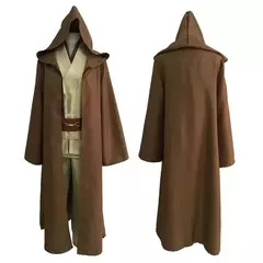 Star wars cosplay traje cavaleiro jedi anakin skywalker cosplaymanto com capuz roupas terno trajes de festa de halloween para homens - Wolf Magazine