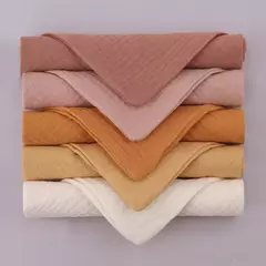 Baby's Soft Absorbent Gaze Algodão Toalhas, Face Wipe, Lenço, Banhando Toalhinha de alimentação, 5Pcs - comprar online