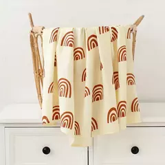 Imagem do Portátil de bambu algodão Swaddle cobertor define para recém-nascidos, berço cobertor, macio, leopardo impressão, viagens, bebês