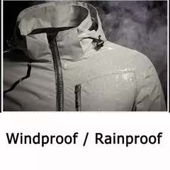 Windproof impermeável jaqueta ao ar livre para homens, plus size casaco, roupas grandes, blusão, 5XL, 6XL, 7XL - comprar online