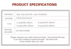 Imagem do Capa de sofá elástica para sofá em forma de L, tampa da cadeira secional, precisa de ordem, 2 PCs, se o seu sofá for canto