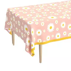 Toalha De Mesa De Flor De Daisy Descartável, Tampa De Mesa De Plástico, Decorações De Festa De Aniversário, Chuveiro De Bebê, Suprimentos De Casamento, Meninas na internet