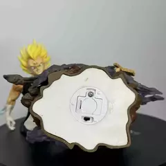 Imagem do Dragon Ball Z Figura Majin Vegeta Anime Estatueta 22 cm PVC Figuras de Ação Decoração Coleção Modelo Brinquedos Crianças Presentes de Natal