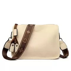 Sacola de couro genuíno para mulheres, alta qualidade, luxo, couro macio, ombro, sacos crossbody para senhoras, saco mensageiro feminino, moda, 2024 - loja online