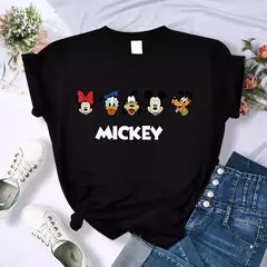 Camisetas estampadas Disney Mickey Femininas, Anos 90, Y2k, Minnie Mouse, Streetwear, Roupa Feminina, Camiseta Kawaii, Moda - loja online