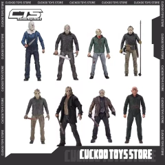 Neca sexta-feira 13a figura pennywise parte vii 7 novo sangue final jason voorhees figura de ação modelo horror brinquedo de halloween presente