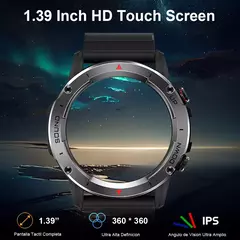 MELANDA-Smartwatch de Esportes Impermeável para Homens, Chamada Bluetooth, Rastreador De Fitness, IOS, Android NX9, IP68, 1.39 "HD - loja online