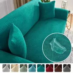 Capa de sofá Jacquard grossa para sala de estar, capa elástica de sofá de canto em forma de L, 1 lugares, 2 lugares, 3 lugares, 4 lugares na internet