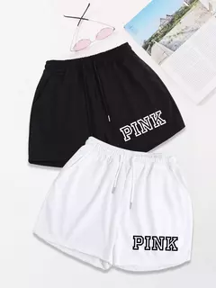 Calça picante feminina com 2 peças do alfabeto, shorts casuais de cintura para ioga fitness, verão e primavera, moda feminina na internet