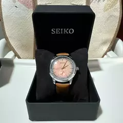 Seiko relógio masculino com mostrador requintado, movimento de quartzo, mostrador criativo de quatro agulhas, alta qualidade, confortável, couro fino, multifuncional - comprar online