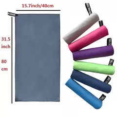 Toalha de microfibra para esportes e atividades ao ar livre, ultra absorvente, compacta e de secagem rápida na internet