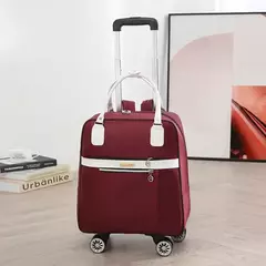 Saco De Viagem Trolley Impermeável, Saco De Bagagem De Roda Universal, Conveniente Saco De Embarque, Rolando Trolly Mala, Mochila, Bolsa - loja online