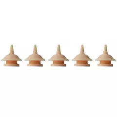 Imagem do Universal Pet Alimentando Mamilo, Silicone Chupeta para Gatinhos Recém-nascidos Filhotes Coelhos Pequenos Animais, Mini Gato, 5 Pcs, 10Pcs