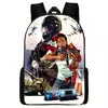 Mochila escolar impermeável para meninos e meninas, mochila para Grand Theft Auto Collage, jogo de aventura, bolsa GTA