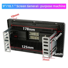 Srnubi rádio do carro 2 din android 12 auto carplay universal 7 "9" reprodutor multimídia para nissan honda toyota lada volkswagen hyundai na internet