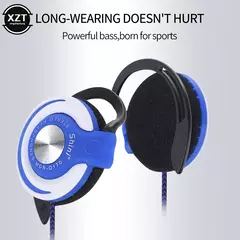 Fones De Ouvido Com Fio HIFI Heavy Bass Headset Over-ear Ajustável Ear Gancho Fones De Ouvido Música Fone De Ouvido Para Telefone - comprar online