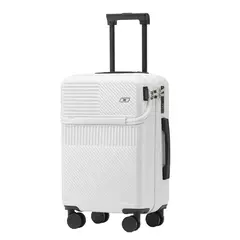 Imagem do Bagagem de Trolley de Abertura Frontal com Senha, Mala de Viagem, Carry on Bagagem, Business Laptop Trolley Bag