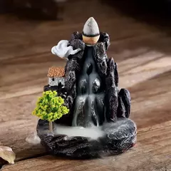 Queimador De Incenso De Refluxo Cachoeira, Ornamento De Aromaterapia, Cones com Cones De Incenso, Decoração Home - comprar online