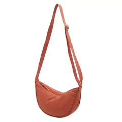 Nylon Hobos Bolsa de Ombro no Peito para Mulheres, Grande Capacidade, Viagem Crossbody, Meia Lua, Cinto Messenger Bags, Drop Shipping, Atacado