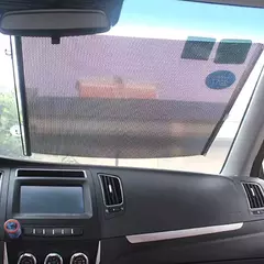 Pára-sol retrátil automotivo, Pára-sol do carro, cortinas de proteção solar, isolamento térmico, Rolling Shutter, quarto, cozinha - Wolf Magazine