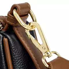 Bolsa de Ombro de Couro Genuíno para Mulheres, Bolsas Crossbody Femininas, Bolsa Feminina, Carteira, Marca de Luxo, Tendência da Moda, Designer, Sac A Main - loja online