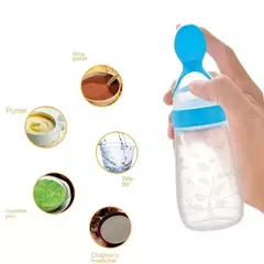 Baby Feeding Bottle com Fruit Chupeta Set, Toddler Spoon, Legumes frescos, Kids Feeder Supplies, 4Pcs - Wolf Magazine