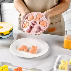 Bebê dos desenhos animados recipiente de alimentos infantil frutas caixa de armazenamento de leite materno freezer crisper recipiente de alimentos para bebê fórmula de armazenamento dispenser na internet