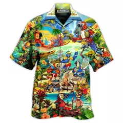 Camisas havaianas 3d impresso praia baile de formatura manga curta cubana beachwear y2k roupas casuais estilo vintage - Wolf Magazine