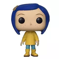 Funko Pop Animetion Coraline Coraline em capa de chuva 423 # Figura de vinil modelo brinquedos para bonecas de aniversário de ano novo decoração presente - comprar online