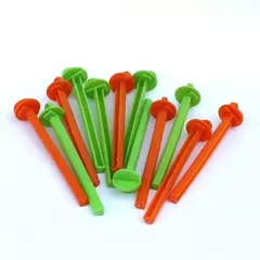 Plastic Bird Cage Poleiro Stand Holder, Bird Finch Plataforma, Canary Budgie Poleiro, Cor Aleatória, 1Pc - Wolf Magazine