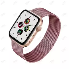 Milanese Loop para Apple Watch Band, pride Bracelet, iWatch Series 9, 8, 7, 6, SE, 5, 4, 3, Ultra 2, 49mm, 44mm, 45mm, 40 milímetros, 41 milímetros, 38 42 milímetros - loja online