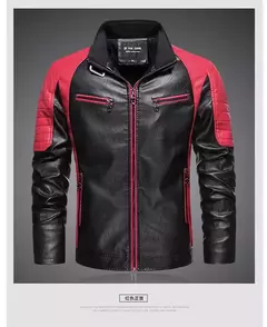 Jaqueta de couro PU masculina, jaqueta de motociclista preta, jaqueta de beisebol, moda casual, bombardeiro masculino, plus size, 7XL, novo, 2023 - comprar online