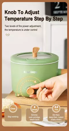 Panela Elétrica Multi Fogões, Panela antiaderente, Fogão de arroz quente, Eletrodomésticos, 220V, 110V na internet