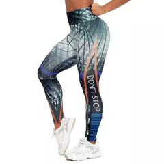 Imagem do 3d impresso leggings de fitness das mulheres push up correndo collants treino leggins magro calças yoga roupas ginásio calças cintura alta 2024