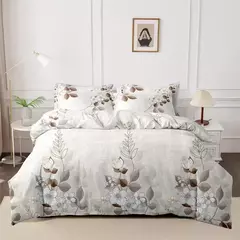 Kuup-Impresso Matte Duvet Cover, Colorido Conjunto de Cama, Colcha, Pele Amigável Tecido, Queen Size, Alta Qualidade, 3Pcs - Wolf Magazine