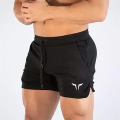 Calções de ginástica para homens, corrida esportiva, calças curtas, caminhadas, roupas esportivas, ginástica, verão - Wolf Magazine