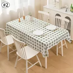 Impermeável Xadrez Toalha De Mesa, Anti-Slip Cobertura De Mesa, Decoração De Mesa, Festa De Casamento, Decoração De Natal, Acessórios - comprar online