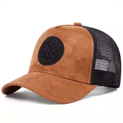 Unisex ENJOY LIFE Letter Patch Baseball Caps, Chapéu do camionista para homens e mulheres, venda quente