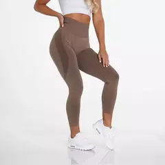 Leggings de contorno sem costura para mulheres, curvas de elevação, calças justas, ioga, roupas de ginástica, roupas fitness, roupas esportivas, rosa - loja online
