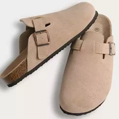 Sapatas de tamancos com suporte do arco para homens e mulheres, tamancos, mulas