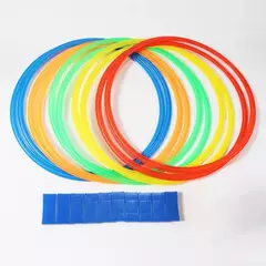 Brinquedos esportivos engraçados para treinamento físico infantil, treliça jump ring set, jogo ao ar livre, 10 aros, 10 conectores para brincar no parque, meninos e meninas, novo - comprar online