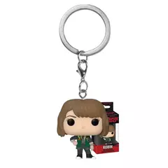 Nova chegada chaveiros de bolso coisas estranhas chaveiro dustin onze freddy steve robin farpa figuras de ação brinquedos - Wolf Magazine