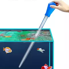 Tanques de peixes pooper alongar pipetas aquário sifão tanque de peixes aspirador de pó ferramenta de limpeza simples para aquário trocador de água