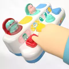 Atividade interativa Pop Up Toy para bebês, Child and Effect Toy, Jogos de desenvolvimento, Montessori, Educational Learning Toys