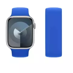 Imagem do Silicone Solo Loop Band para Apple Watch, Belt Bracelet Strap, iWatch Series 9, 8, 7, 6, SE, Ultra 2, 40mm, 44mm, 45mm, 41mm, 49 milímetros, 38 milímetros, 42 milímetros